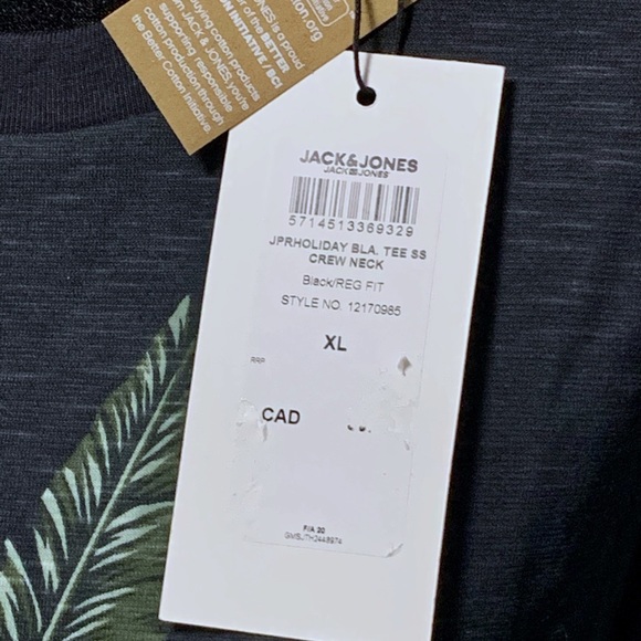 NWT Eco Jack & Jones premium – better cotton eco - t-shirt – XL - Picture 4 of 7